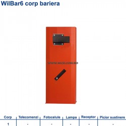 Corp bariera WilBar6 Pentru Sisteme Bariere Automate Acces Parcare 